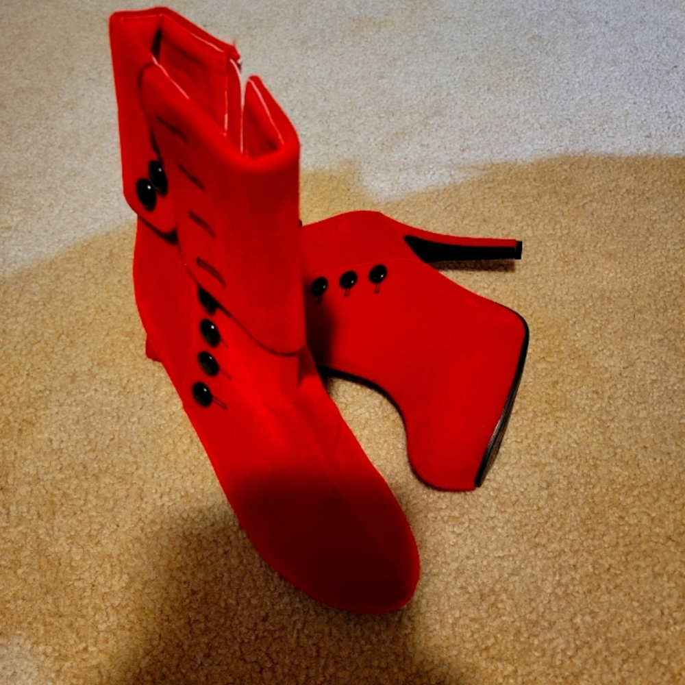 Red boots